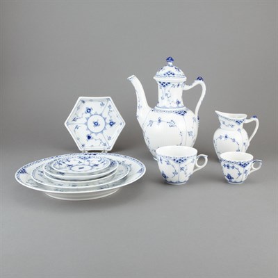 Lot 148 - Royal Copenhagen Porcelain Dinner Service In...