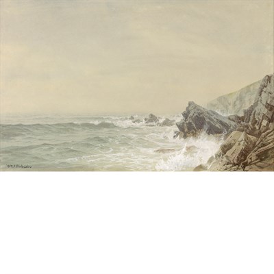 Lot 43 - William Trost Richards American, 1833-1905...