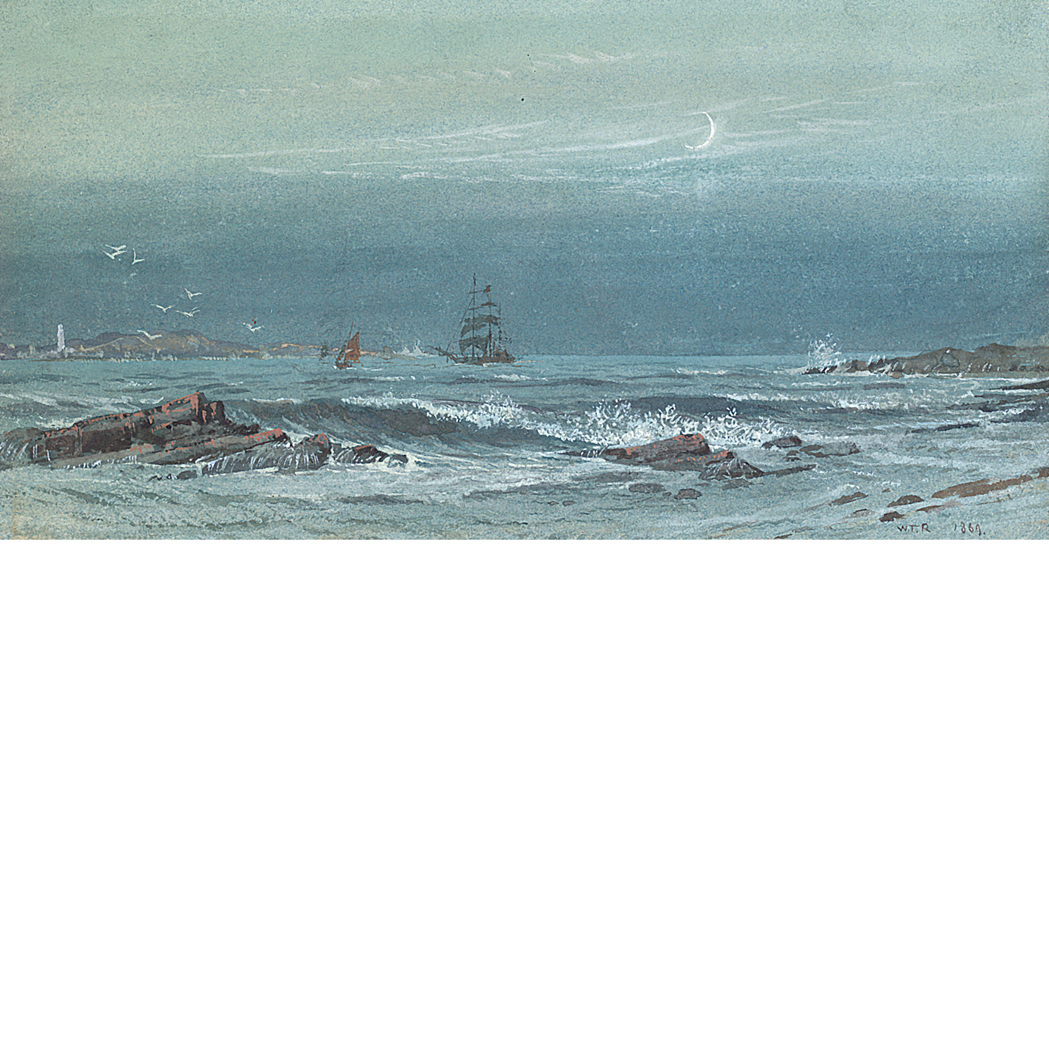 Lot 44 - William Trost Richards American, 1833-1905...
