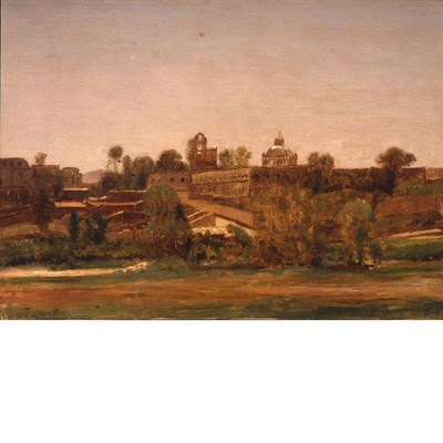 Lot 23 - Worthington Whittredge American, 1820-1910 By...