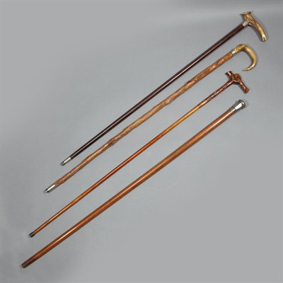 Lot 320 - Group of Canes Late 19th/early 20th century...