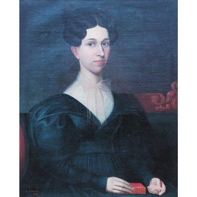 Lot 4 - Robert Street American, 1796-1865 Portrait of...