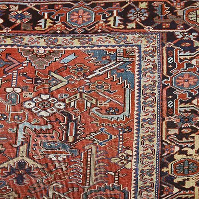 Lot 258 - Heriz Carpet Northwest Persia, circa 1925 The...
