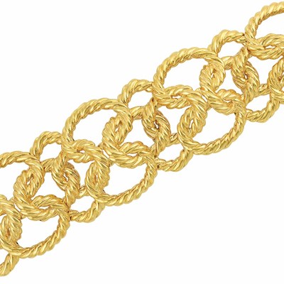 Lot 428 - Gold Cuff Bracelet
