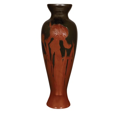 Lot 484 - Rookwood Pottery Carved and Glazed Vase Albert...
