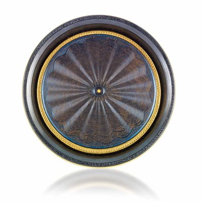 Lot 337 - High Karat Gold and Steel 'Rose Square', Daniel Brush