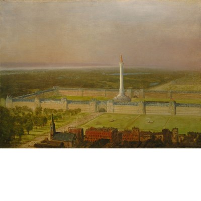 Lot 9 - Manner of Albert Bierstadt Architectural...