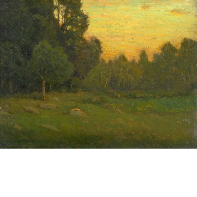 Lot 44 - Charles Warren Eaton American, 1857-1937 Dusk...
