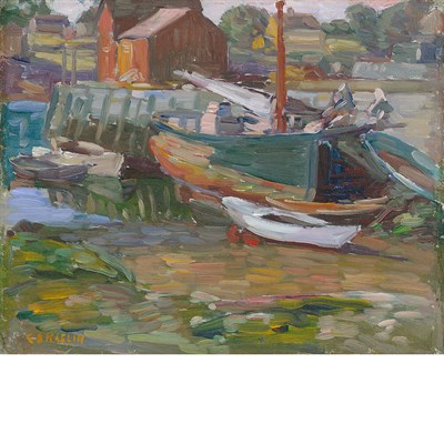 Lot 56 - Charles Salis Kaelin American, 1858-1929...