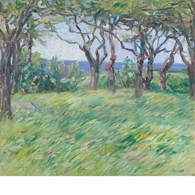 Lot 42 - Charles Salis Kaelin American, 1858-1929...
