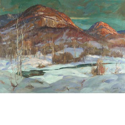 Lot 177 - Jonas Lie American/Norwegian, 1880-1940...