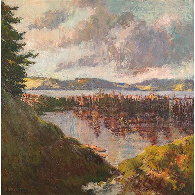 Lot 59 - Philip Little American, 1857-1942 An August...