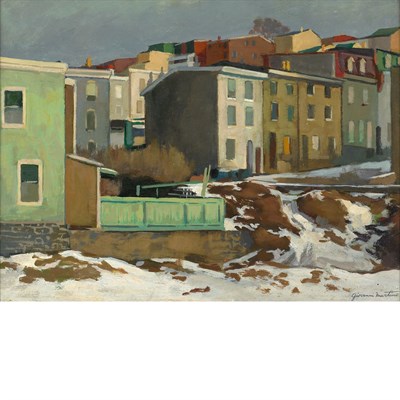 Lot 61 - Giovanni Martino American, 1908-1997 Houses...