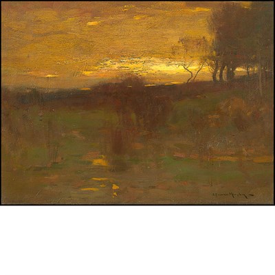Lot 78 - John Francis Murphy American, 1853-1921 Sunset...