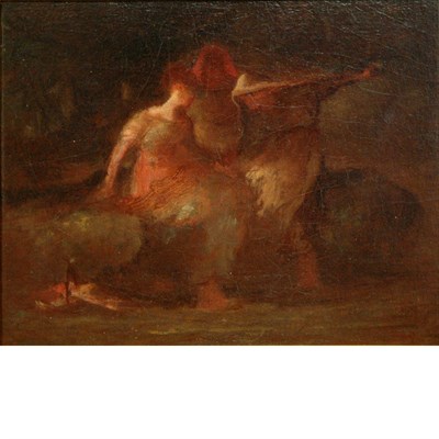 Lot 71 - Robert Loftin Newman American, 1827-1912 Sibyl...