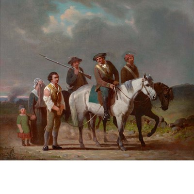 Lot 57 - William Tylee Ranney American, 1813-1857...