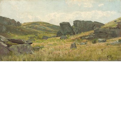 Lot 12 - William Trost Richards American, 1833-1905...