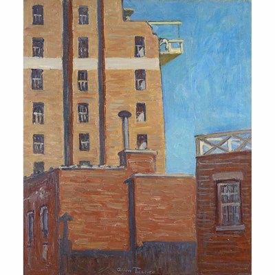 Lot 100 - Allen Tucker American, 1866-1939 Last Bricks...