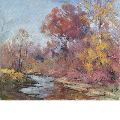 Lot 86 - Will Vawter American, 1871-1941 Brown County...