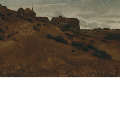 Lot 43 - Elihu Vedder American, 1836-1923 Le Casacce,...