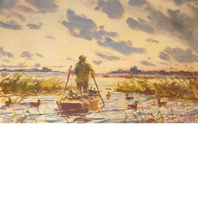 Lot 106 - John Whorf American, 1903-1959 Morning Wind,...