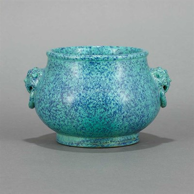 Lot 180 - Chinese Robin's-Egg Blue Glazed Porcelain...
