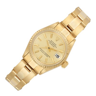 Lot 115 - Lady's Gold Wristwatch, Rolex