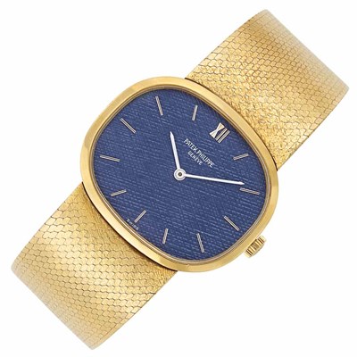 Lot 418 - Gentleman's Gold 'Ellipse' Wristwatch, Patek Philippe & Co.