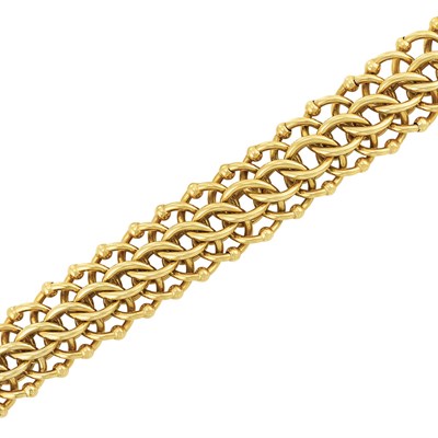 Lot 417 - Gold Bracelet
