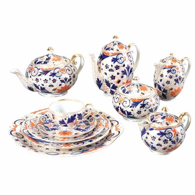 Lot 229 - Czechoslovakian Imari Porcelain Dessert...
