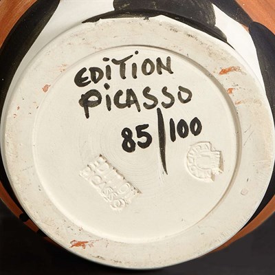 Lot 103 - Pablo Picasso ARENA (A. R. 406) Partially...