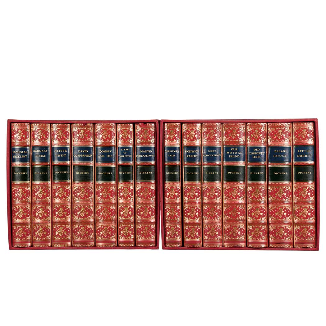 Lot 236 - [FINE BINDINGS] DICKENS, CHARLES. Works . New...