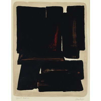 Lot 141 - Pierre Soulages (b. 1919) LITHOGRAPH NO. 7A...