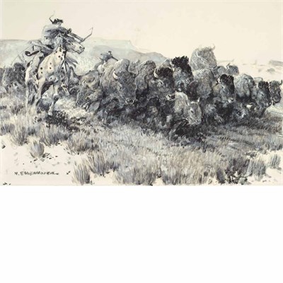 Lot 56 - Nick Eggenhofer American, 1897-1985 Buffalo...