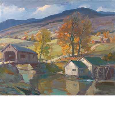 Lot 48 - Emile Albert Gruppe American, 1896-1978 Fall,...