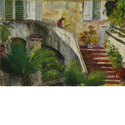 Lot 104 - Andrew George Winter American, 1893-1958 Lady...