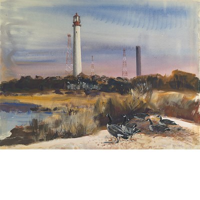 Lot 125 - Andrew Winter American, 1893-1958 Geese and...