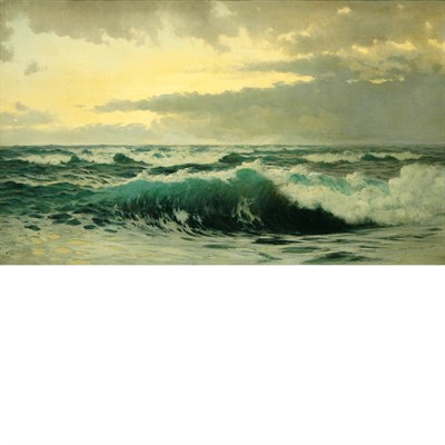 Lot 53 - Attributed to Henry Moore Crashing Waves Bears...