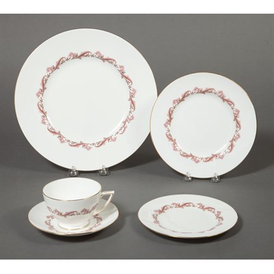 Lot 515 - Minton Bone China Dinner Service Retailed by...