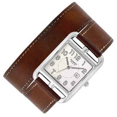 Lot 203 - Gentleman's Stainless Steel 'Cape Cod' Wristwatch, Hermes, Paris