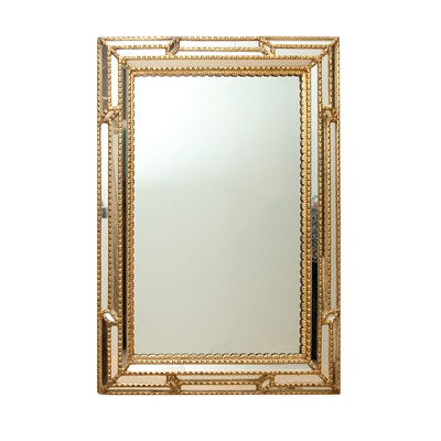 Lot 147 - Neoclassical Style Gilt-Wood Mirror Height 39...