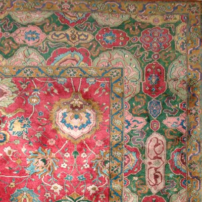 Lot 564 - Indo-Isfahan Carpet North India, circa 1925...