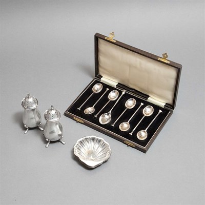 Lot 394 - Group of English and American Sterling Silver...