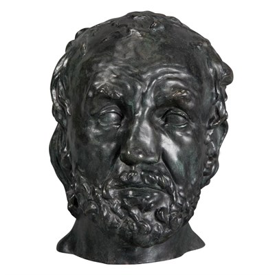 Lot 238 - Verdigris Patinated-Bronze Sculpture of a...