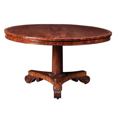 Lot 365 - William IV Mahogany Breakfast Table Second...