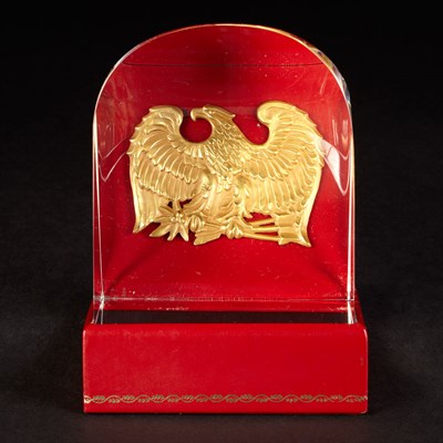Lot 610 - Steuben Glass Paperweight titled Prism of the...