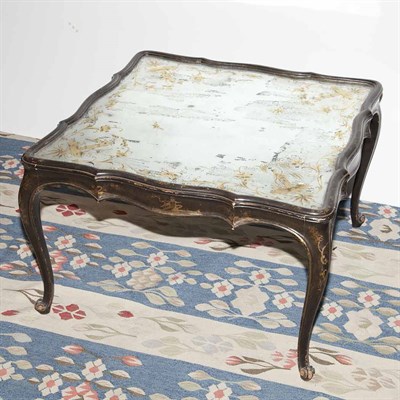 Lot 152 - Chinoiserie Decorated Mirror Top and Painted...