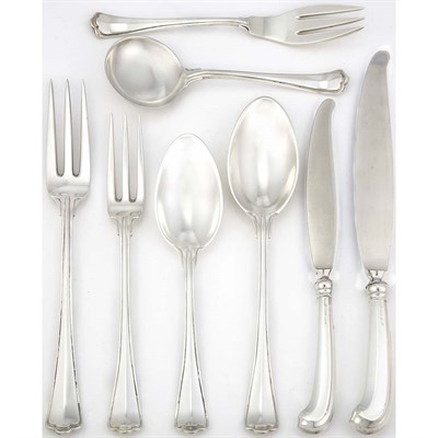 Lot 297 - Buccellati Sterling Silver Flatware Service...