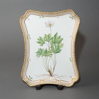 Lot 270 - Royal Copenhagen Flora Danica Porcelain Tray...