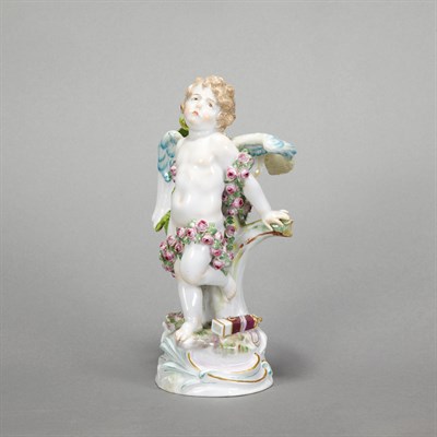 Lot 369 - Meissen Porcelain Figure of Cupid First...